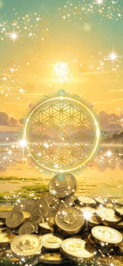 大天使チャミュエル召喚図スマホ壁紙