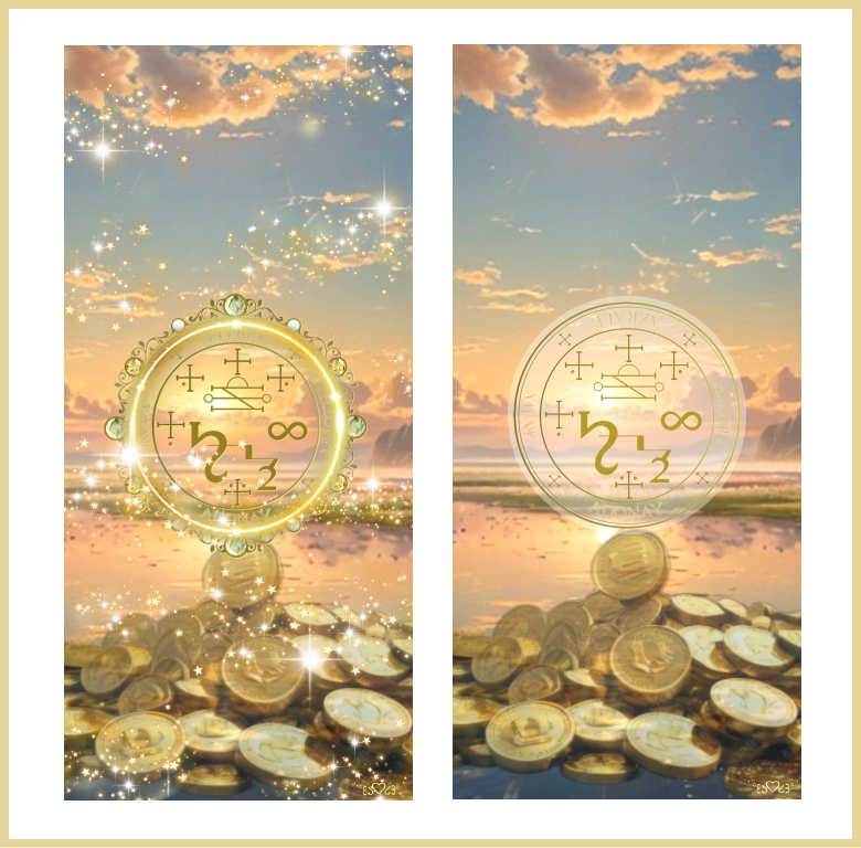 大天使アズラエル召喚図スマホ壁紙