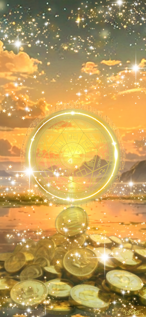 七大天使召喚図スマホ壁紙