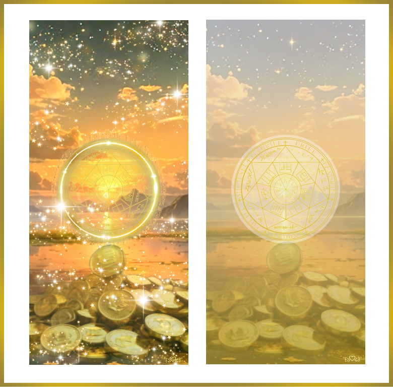 七大天使召喚図スマホ壁紙