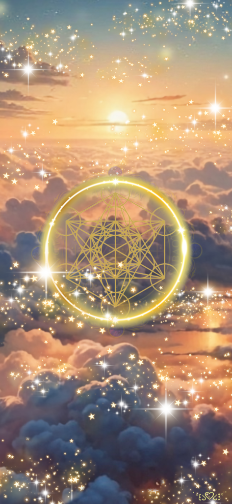 大天使ミカエル召喚図スマホ壁紙