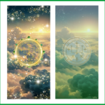 大天使ラファエル召喚図スマホ壁紙