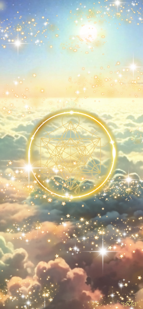 大天使チャミュエル召喚図スマホ壁紙