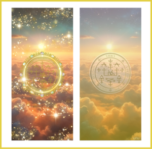 大天使ウリエル召喚図スマホ壁紙