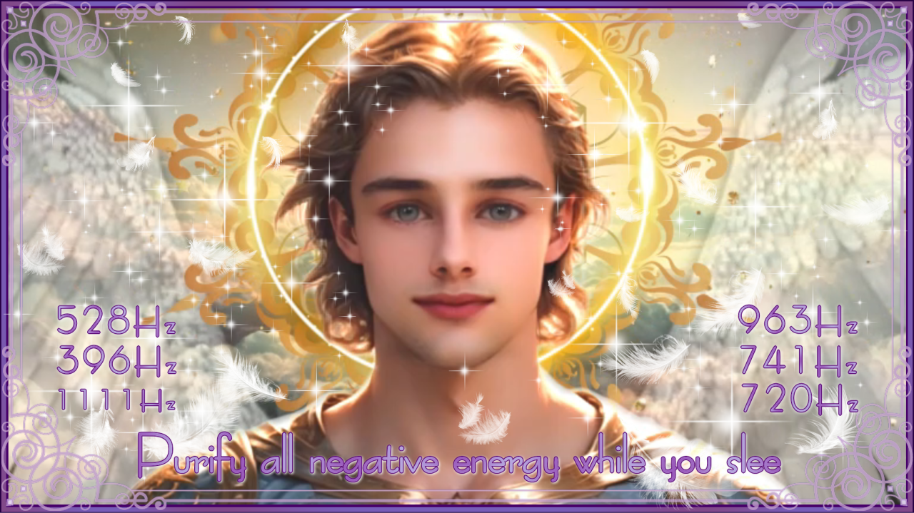 【大天使チャミュエル（カマエル）】睡眠中に全てのネガティブエネルギー浄化