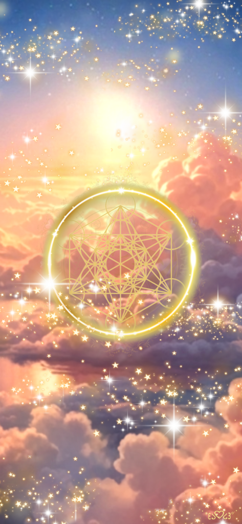 大天使アリエル召喚図スマホ壁紙