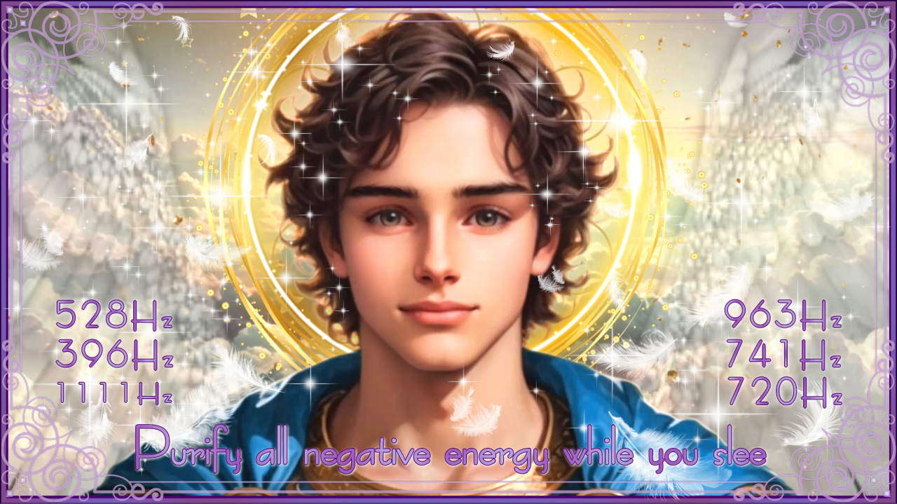 【大天使サンダルフォン】睡眠中に全てのネガティブエネルギー浄化